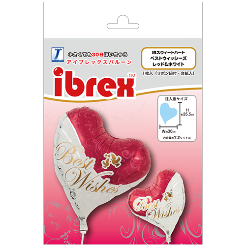 ibrex ベストウイッシーズ レッド＆ホワイト