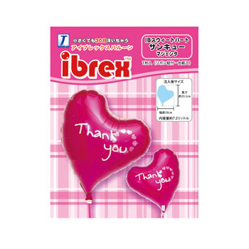 ibrexスウィートハート　サンキュー　マジェンタ　パッケージ入