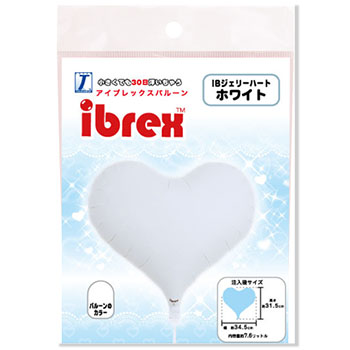 ibrex14ｲﾝﾁ ジェリーハート　ホワイト