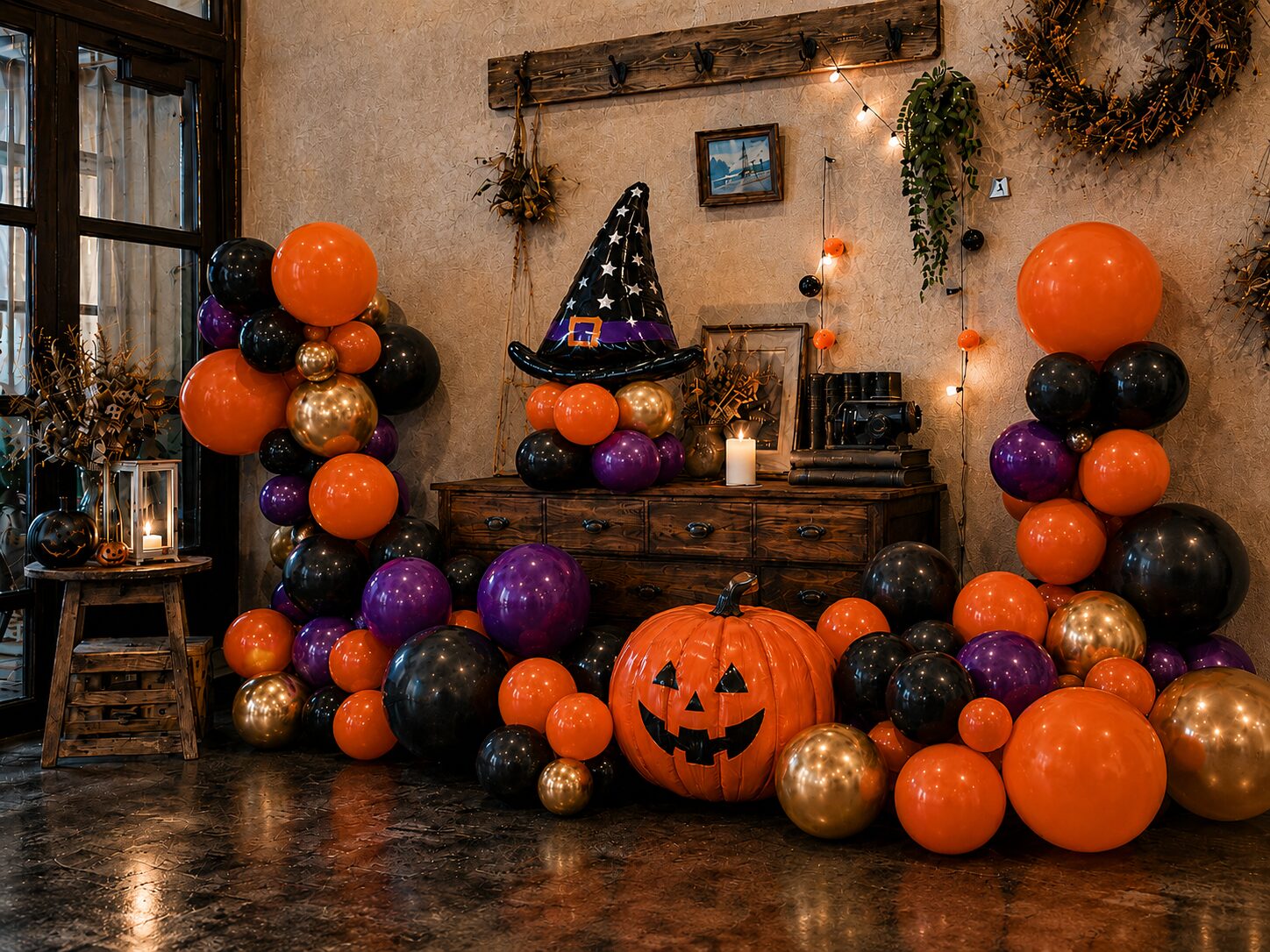 ハロウィンのバルーン